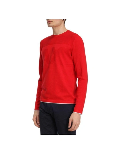 Shop Armani Collezioni Sweater Sweater Men Armani Exchange In Red