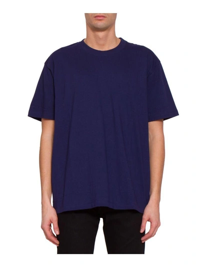 Shop Amen Cotton T-shirt In Blu