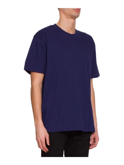 Shop Amen Cotton T-shirt In Blu