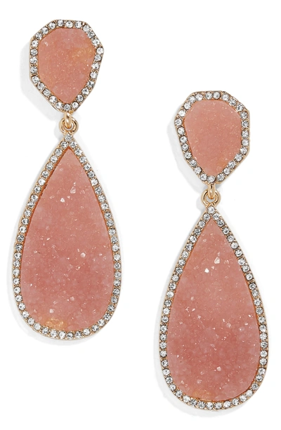 Shop Baublebar Moonlight Drop Earrings In Pink