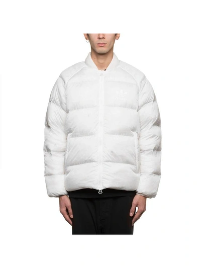 Shop Adidas Originals Sst Jacket In White