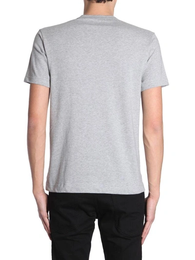 Shop Comme Des Garçons Shirt Round Collar T-shirt In Grigio