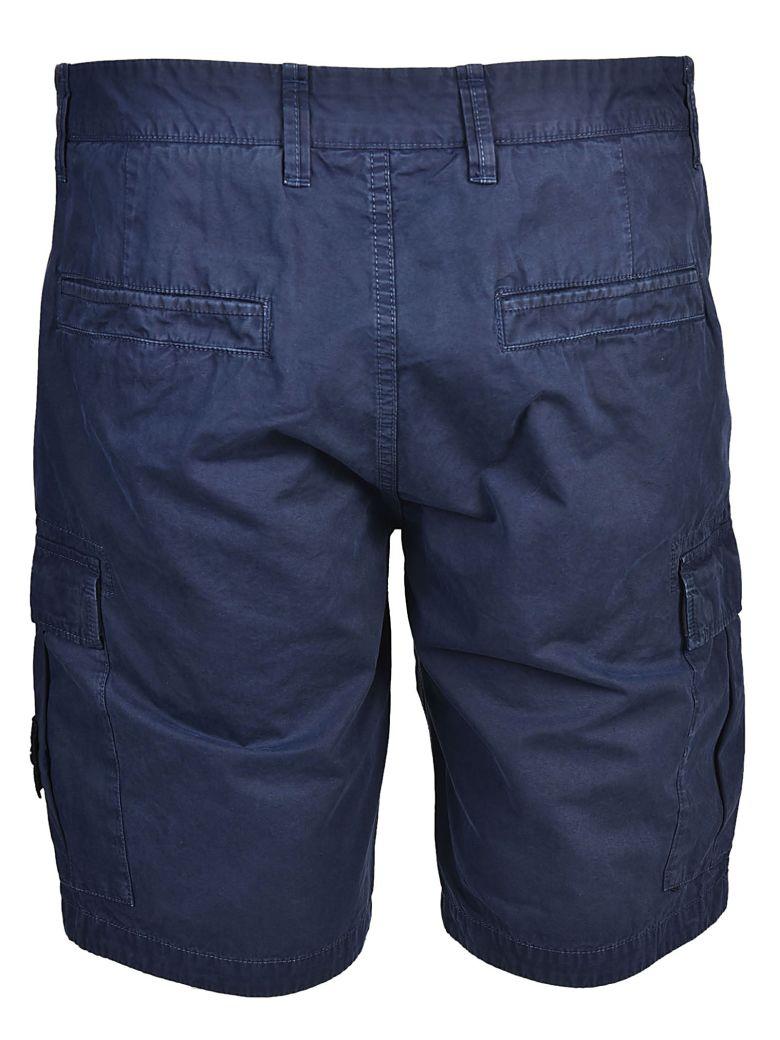 Stone Island Chino Shorts In Blu Inchiostro | ModeSens
