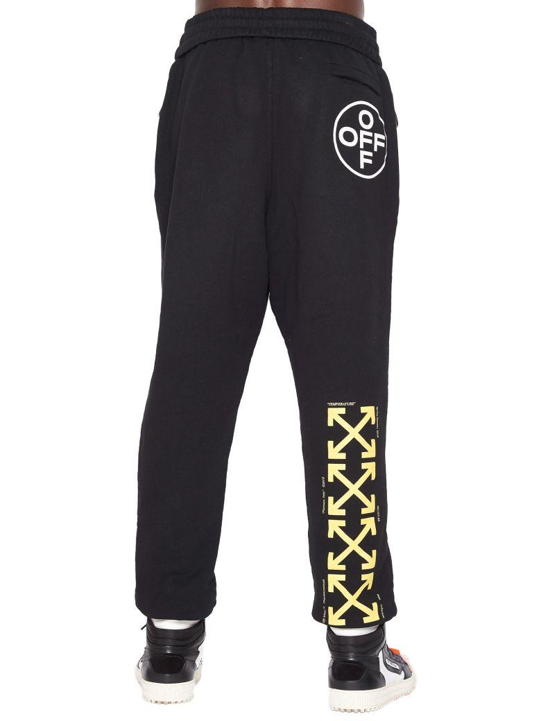 off white temperature sweatpants