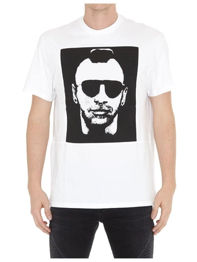 Shop Neil Barrett Tshirt In White+black