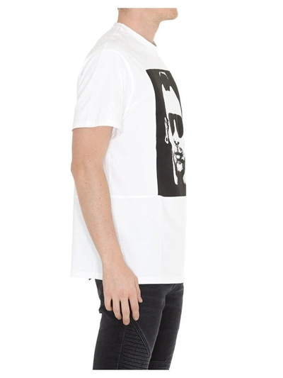 Shop Neil Barrett Tshirt In White+black