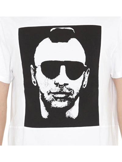 Shop Neil Barrett Tshirt In White+black