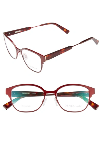 Shop Derek Lam 52mm Optical Glasses - Ruby