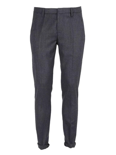 Shop Dondup Classic Trousers In Blue