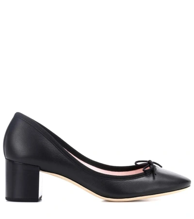 Repetto farah hot sale leather pumps