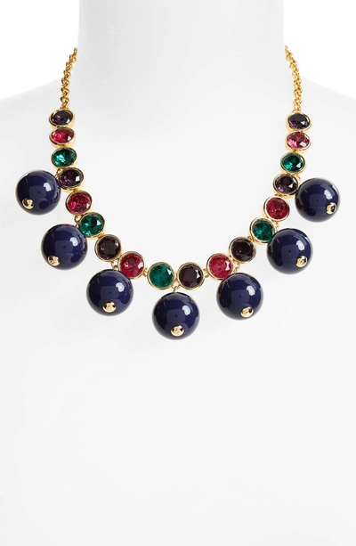 Shop Kate Spade True Colors Bauble Necklace In White Multi