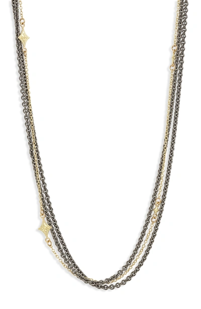 Shop Armenta Old World Crivelli Collar Necklace In Gold