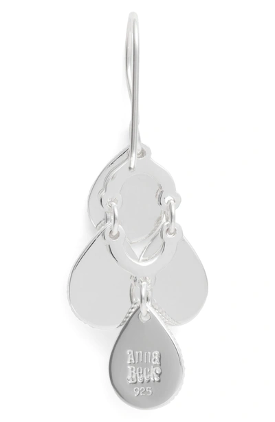 Shop Anna Beck Chandelier Earrings In Sterling Silver