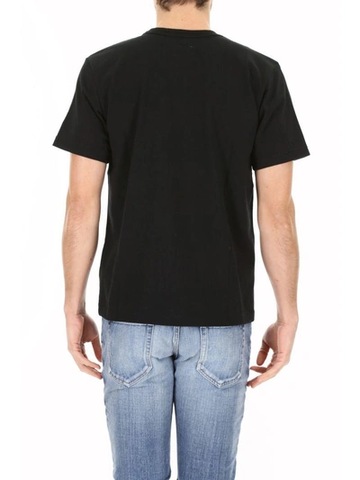 Shop Sacai Printed T-shirt In Black (black)