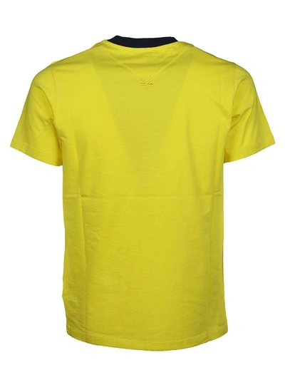 Shop Kenzo Crew Neck Tiger T-shirt In Yellow & Orange