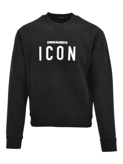 Shop Dsquared2 Icon Sweatshirt Black