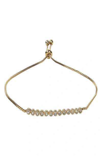 Shop Jules Smith Daisy Chain Bracelet In Gold