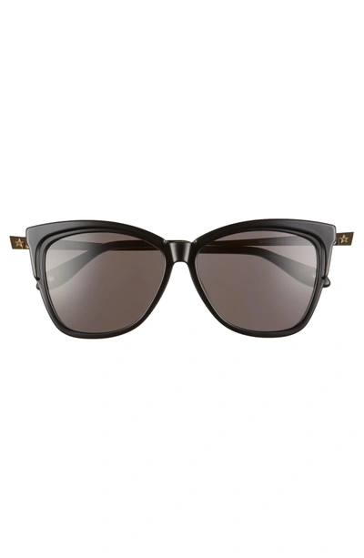 Shop Givenchy 57mm Cat Eye Sunglasses - Black