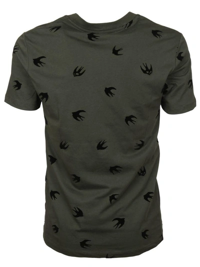 Shop Mcq By Alexander Mcqueen Mcq Alexander Mcqueen Alexander Ueen Mini Swallow T-shirt In Khaki