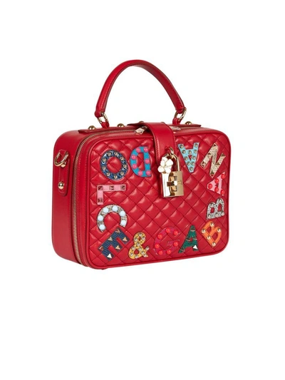 Shop Dolce & Gabbana Dolce Soft Tote In Rosso
