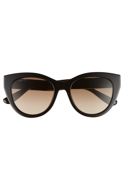 Shop Jimmy Choo Chana 52mm Gradient Sunglasses - Black