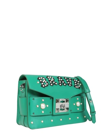 Shop Salar Ana Brave Crossbody Bag In Verde