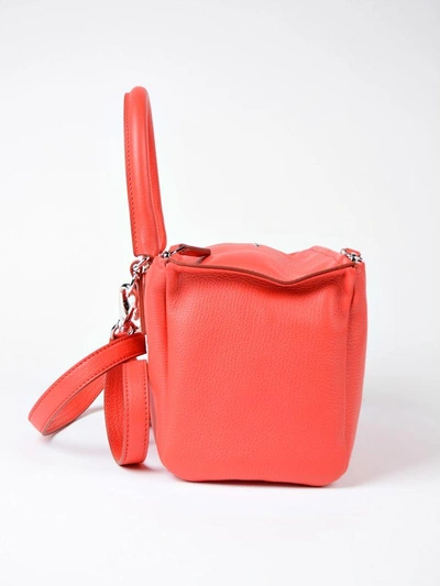 Givenchy Small Pandora Tote In Medium Red