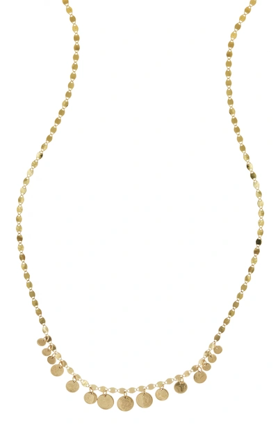 Shop Lana Jewelry Lane Jewelry Mini Disc Chain Choker Necklace In Yellow Gold