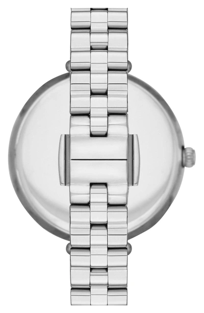 Shop Kate Spade Holland Bracelet Watch, 34mm In Silver