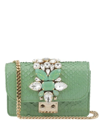 Shop Gedebe Mini Cliky Bag In Green