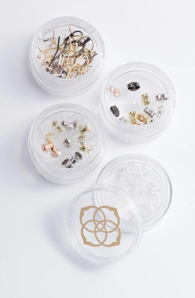 Shop Kendra Scott The Essentials Earring Supply Kit - None In Clear