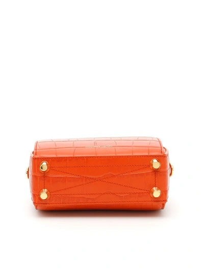 Shop Alexander Mcqueen Box Bag 19 In Bag Box Bag 19 (orange)