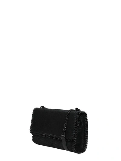 Shop Stella Mccartney Black Falabella Bag