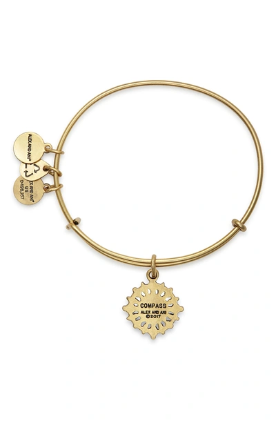 Alex And Ani Compass Adjustable Wire Bangle (nordstrom Exclusive) In  Russian Gold | ModeSens
