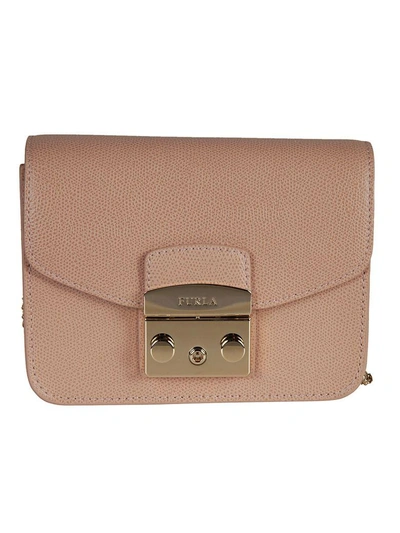 Shop Furla Metropolis Crossbody Bag In Pink