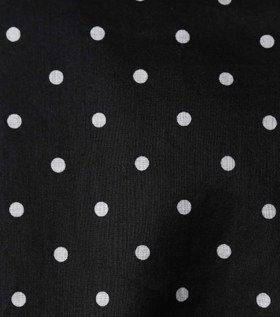 Shop Alexandre Vauthier Polka-dot Printed Cotton Minidress