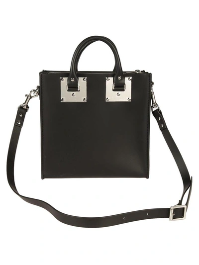 Shop Sophie Hulme Albion Tote In Black