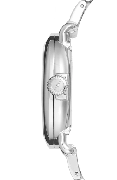 Shop Shinola 'the Runwell' Bracelet Watch, 36mm In Silver/ Silver