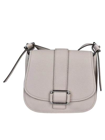 Shop Michael Kors Maxine Medium Shoulder Bag In Cement