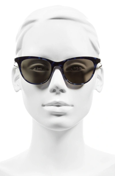 Shop Oliver Peoples Jardinette 52mm Cat Eye Sunglasses - Blue