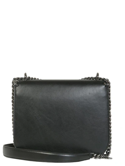 Shop Stella Mccartney Falabella Box Shoulder Bag In Nero