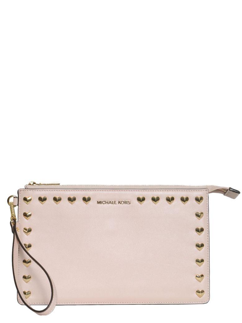 michael kors clutch rosa