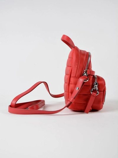 Shop Moncler Kilia Shoulder Bag In Red