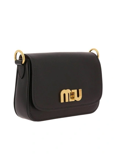 Shop Miu Miu Mini Bag Shoulder Bag Women  In Black