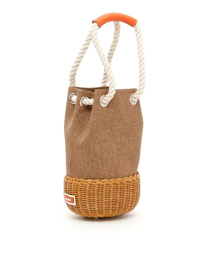 Shop Rodo Bucket Bag In Tobacco (brown)