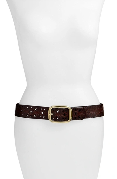 Shop Elise M 'cantina' Leather Hip Belt In Capp
