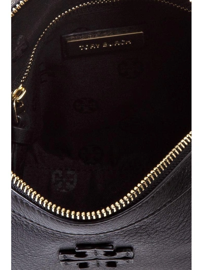 Shop Tory Burch Leather Camera Bag In Black