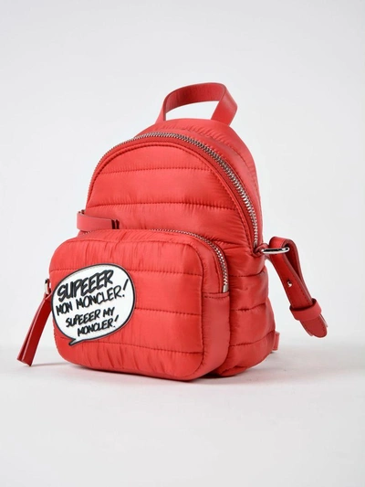 Shop Moncler Kilia Shoulder Bag In Red