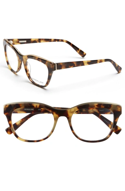 Shop Derek Lam 52mm Optical Glasses - Tortoise