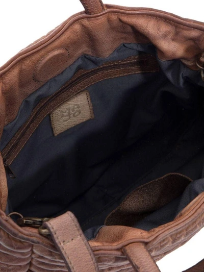 Shop Majo - Leather Bag In Cognac